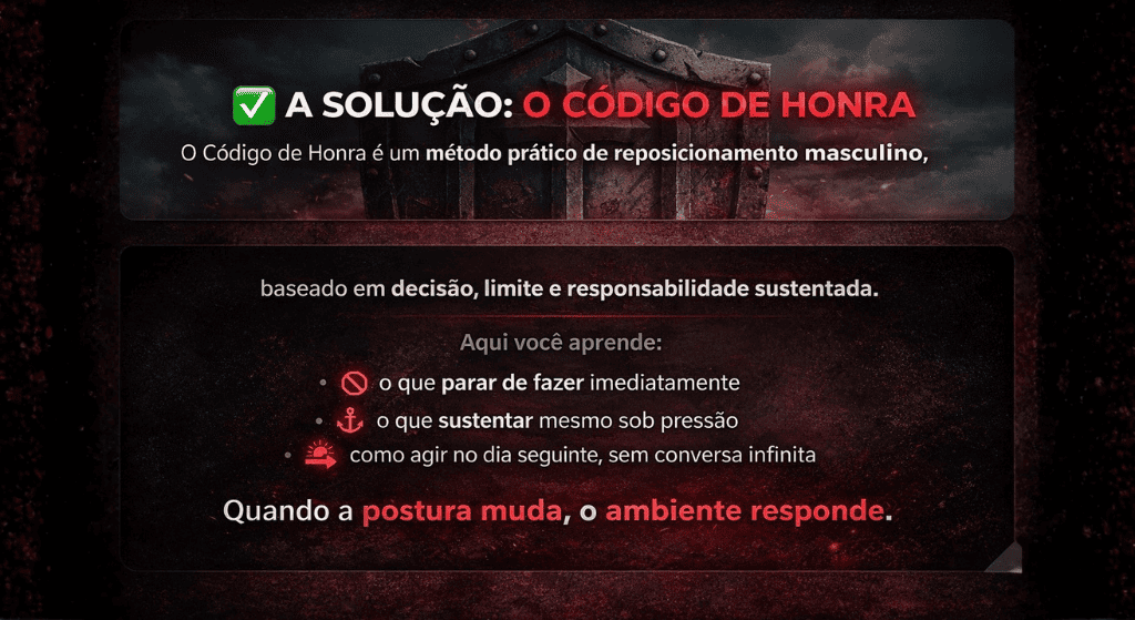 O Código de Honra - Banner 03 (Corrigido)